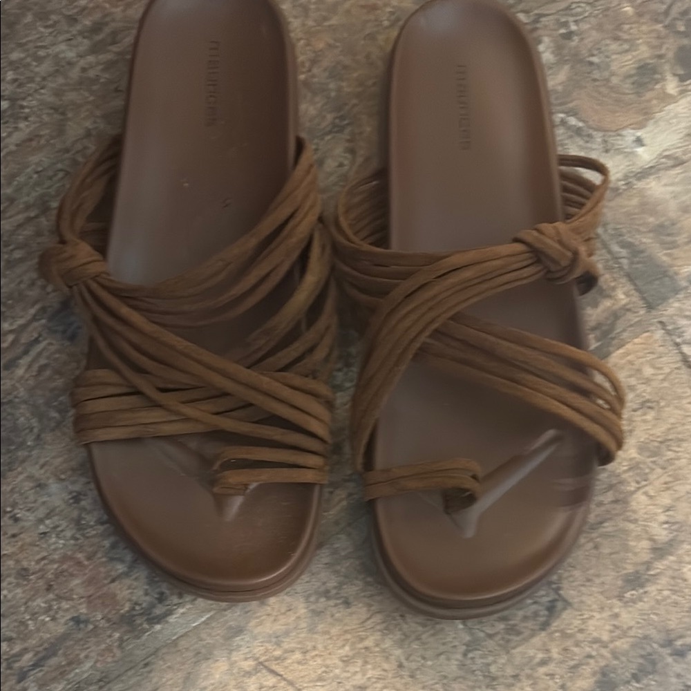 Maurices Brown Sandals Casual Strappy